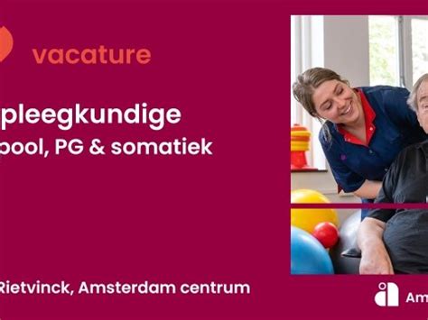 vacature poh somatiek amsterdam